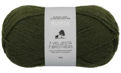 Novita 7 Veljestä lanka 100 g 391 kuusikko
