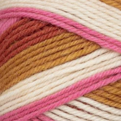 Novita 7 Veljestä Raita lanka Jättiraita 150g 8271 ilta-auri