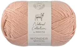 Novita lanka Wonder Wool 50 g 609 puuteri