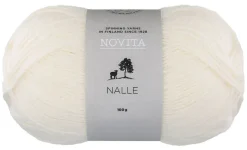 Novita Nalle lanka 100 g 011 valkoinen