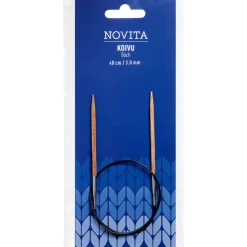 Novita pyöröpuikot 40 cm koivu 3.0