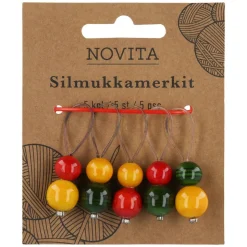 Novita silmukkamerkit puuta