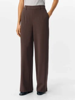 Object housut Objlisa Wide Seal Brown