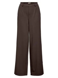 Object housut Objlisa Wide Seal Brown