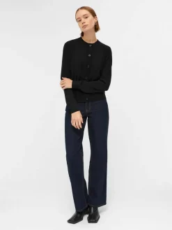 Object neuletakki Objthess L/S Black