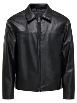 Only & Sons keinonahkatakki Onsjack