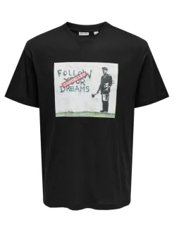 Only & Sons t-paita Onsbanksy