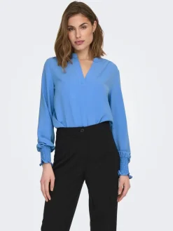 Only pusero Onlmette V-neck