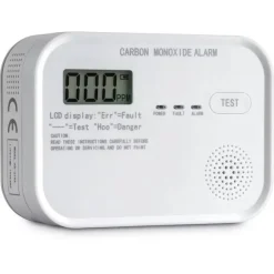 Opal häkävaroitin 3X1,5V LCD-näyttö