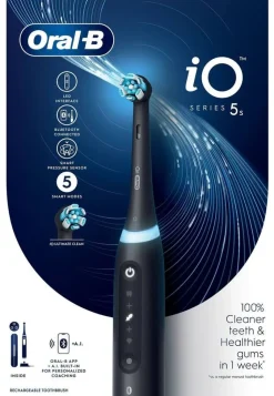 Oral-B sähköhammasharja iO5S musta