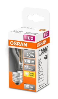 Osram LED pienkupulamppu 470lm 2700K E27