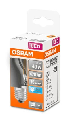 Osram LED pienkupulamppu 470lm 4000K E27