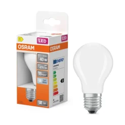 Osram LED Star Classic A 40 Filament 3.4W 840 Frosted E27