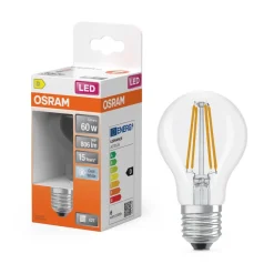 Osram LED Star Classic A 60 Filament 5.9W 840 Clear E27