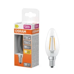 Osram LED Star Classic B 25 Filament 1.8W 827 Clear E14