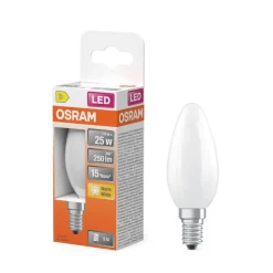 Osram LED Star Classic B 25 Filament 1.8W 827 Frosted E14