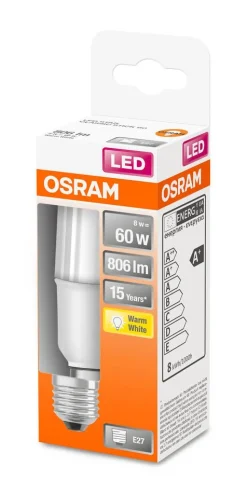 Osram LED Stick 806lm 2700K E27