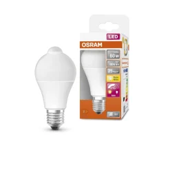 Osram LED vakiolamppu E27 806 lm liikentunnistimella