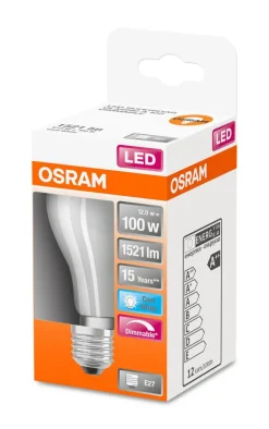 Osram LED vakiolamppu 1521lm 4000K E27 DIM