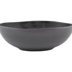 Pentik Kivi lautanen syvä tummanharmaa 20 cm 0,95 L