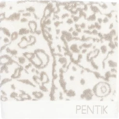 Pentik käsipyyhe Villikissa 50x70 cm v.ruskea