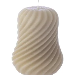 Pentik kynttilä Myrsky 8x10 cm beige