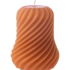 Pentik kynttilä Myrsky 8x10 cm oranssi