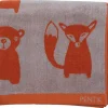 Pentik Metsänväki kylpypyyhe oranssi 70x140 cm