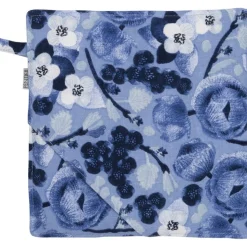 Pentik patalappu Lapin Kukka 21x21 cm sininen