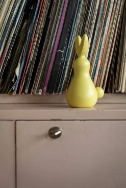 Pentik puukoriste Pupunen 15 cm keltainen