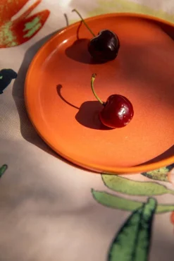 Pentik pöytäliina Huvila 145x250 cm v.oranssi