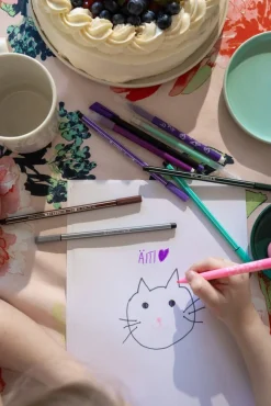 Pentik pöytäliina Huvila 145x250 cm v.oranssi