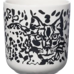 Pentik Tuntu muki Villikissa 0,35 L musta