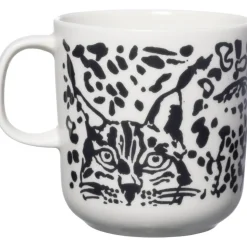 Pentik Tuntu muki Villikissa 0,35 L musta