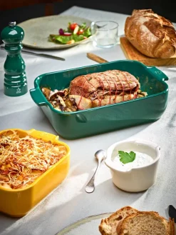 Peugeot keraaminen Appolia-vuoka suorakaide 32 cm sahramin k