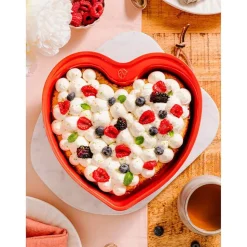 Peugeot sydänvuoka Appolia punainen