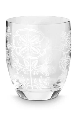 Pip Studio juomalasi Flower White 280 ml 2 kpl