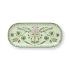 Pip Studio kakkutarjotin Lily&Lotus 33,3x15,5 cm Light Green