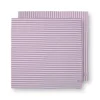 Pip Studio keittiöpyyhe Stripes 65x65 cm Lilac 2 kpl