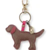 Pip Studio koriste Pucky Ornament Dog 9,5x1x6 cm Brown