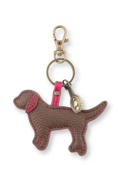 Pip Studio koriste Pucky Ornament Dog 9,5x1x6 cm Brown