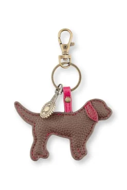 Pip Studio koriste Pucky Ornament Dog 9,5x1x6 cm Brown