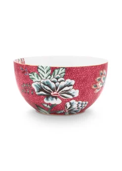 Pip Studio kulho Flower Festival 12 cm Dark Pink