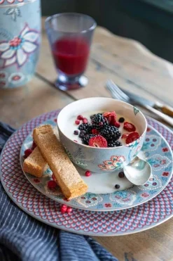 Pip Studio kulho Flower Festival 12 cm Light Blue