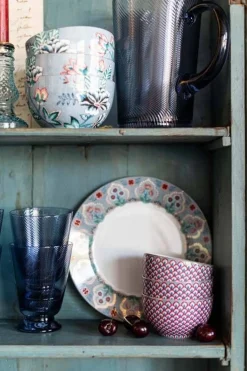 Pip Studio kulho Flower Festival 12 cm Light Blue