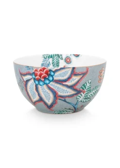 Pip Studio kulho Flower Festival 15 cm Light Blue