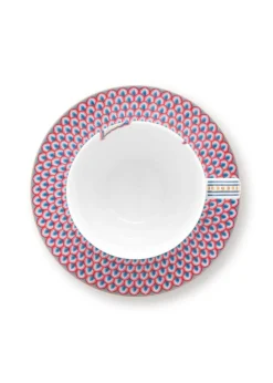 Pip Studio kuppi & aluslautanen Flower Festival 280 ml 2 kpl