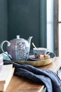 Pip Studio kuppi & aluslautanen Flower Festival 280 ml 2 kpl