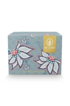Pip Studio kuppi & aluslautanen Flower Festival 280 ml 2 kpl