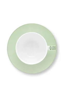 Pip Studio kuppi & lautanen Lily & Lotus Tiles 280 ml